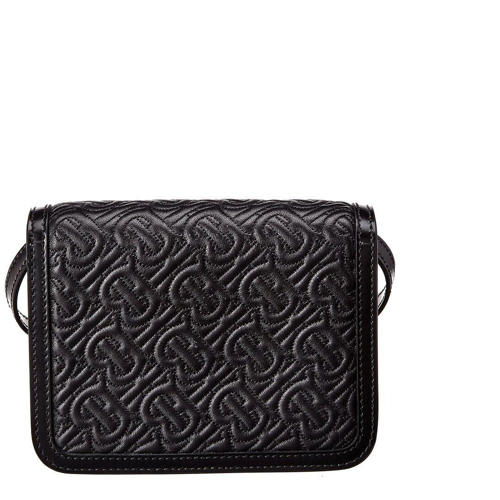 Burberry TB Mini Monogram Quilted Leather Crossbody - Picture 2 of 4